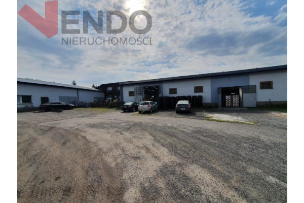 wrocławski, Sob&oacute;tka, Mirosławice, Dwie hale produkcyjno-magazynowe+biuro,przy DK 35