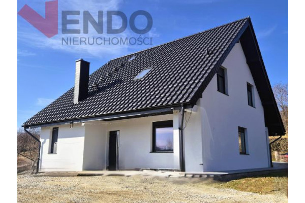 wrocławski, Sob&oacute;tka, Wyjątkowo położony nowy dom na wzg&oacute;rzu -przy lesie